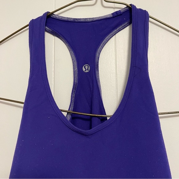 Lululemon purple tank racerback top - Picture 2 of 3